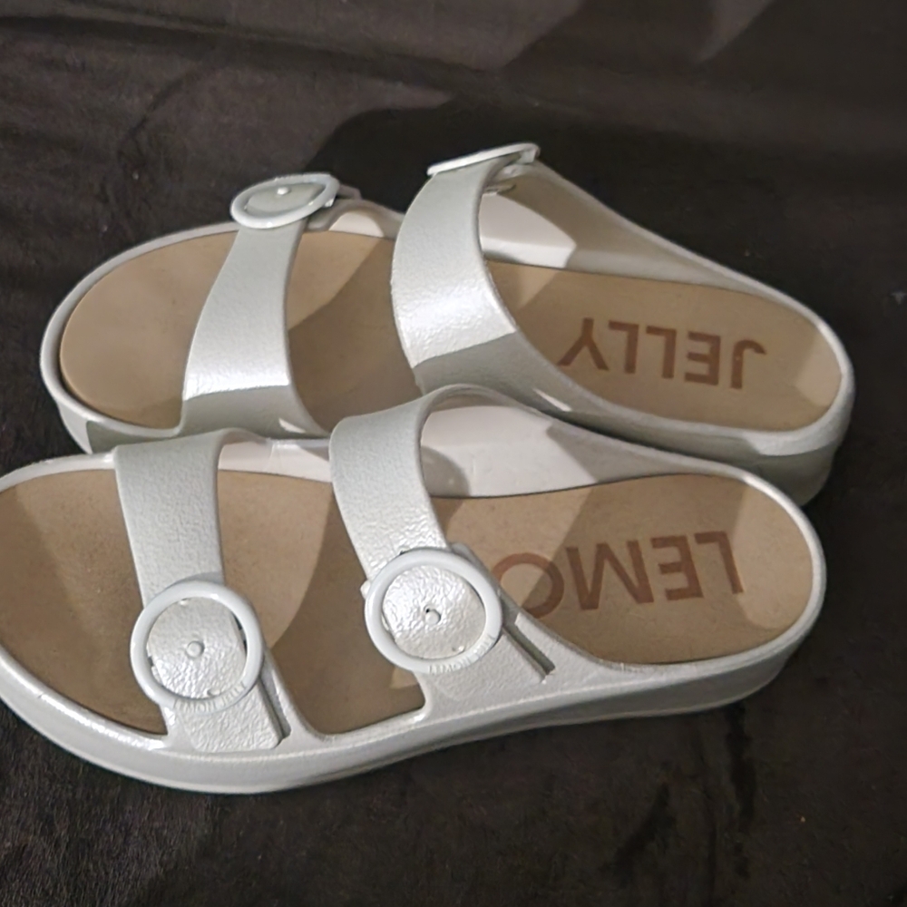 Lemon Jelly wedge sandals from portugal size 40
